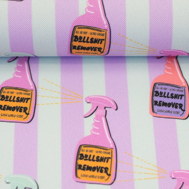 Oxfordgewebe Colourful Collection Bullshit Remover Design by Cherry Picking