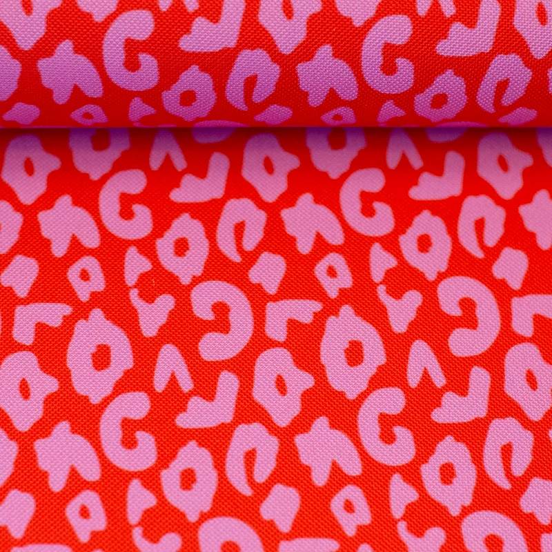 Oxfordgewebe Colourful Collection Leo Design by Cherry Picking