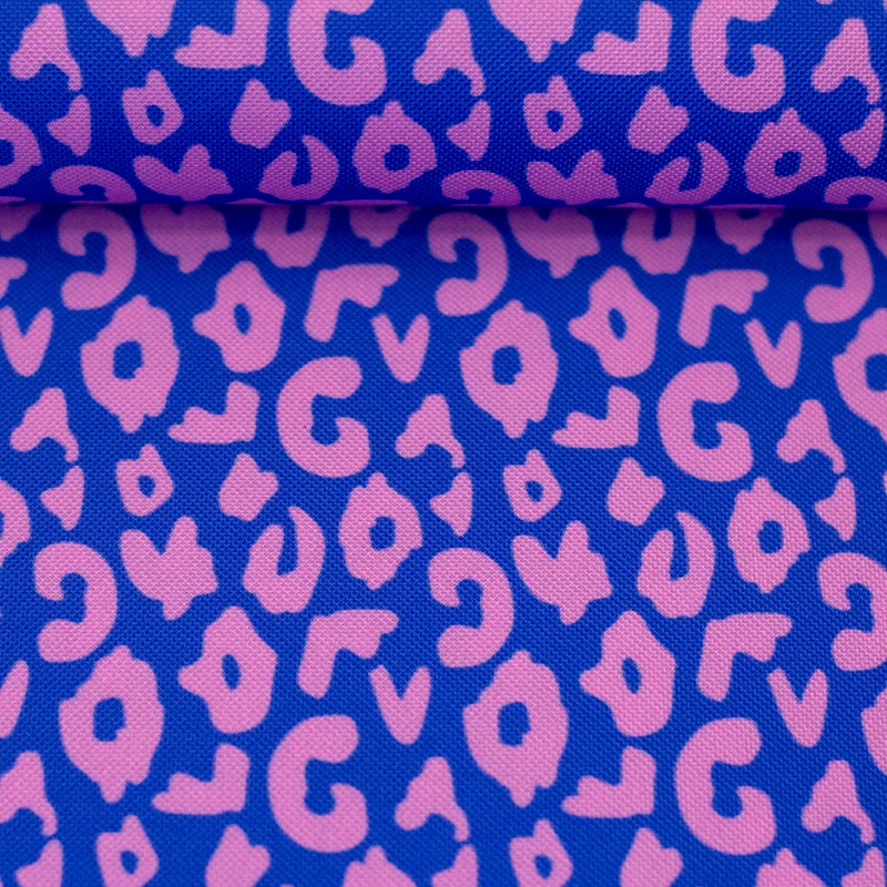 Oxfordgewebe Colourful Collection Leo Design by Cherry Picking