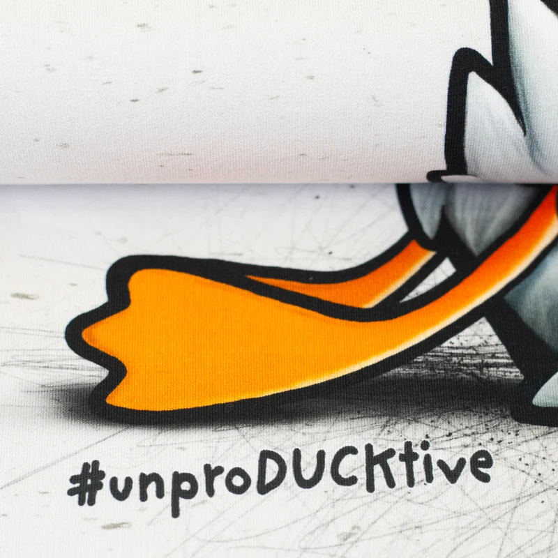 Panel French Terry Cheeky Animals 2.0 #unproDucktive by Thorsten Berger