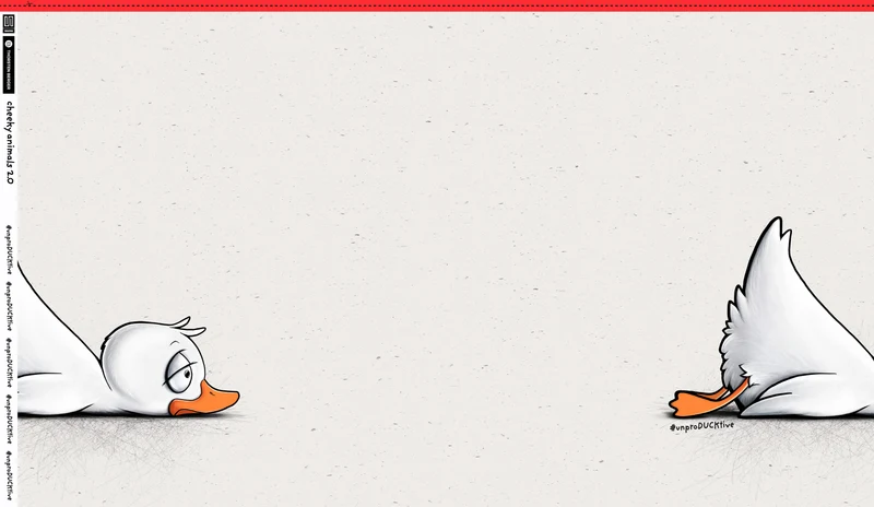 Panel French Terry Cheeky Animals 2.0 #unproDucktive by Thorsten Berger