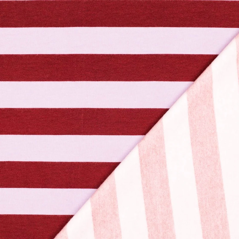 French Terry Block Stripes