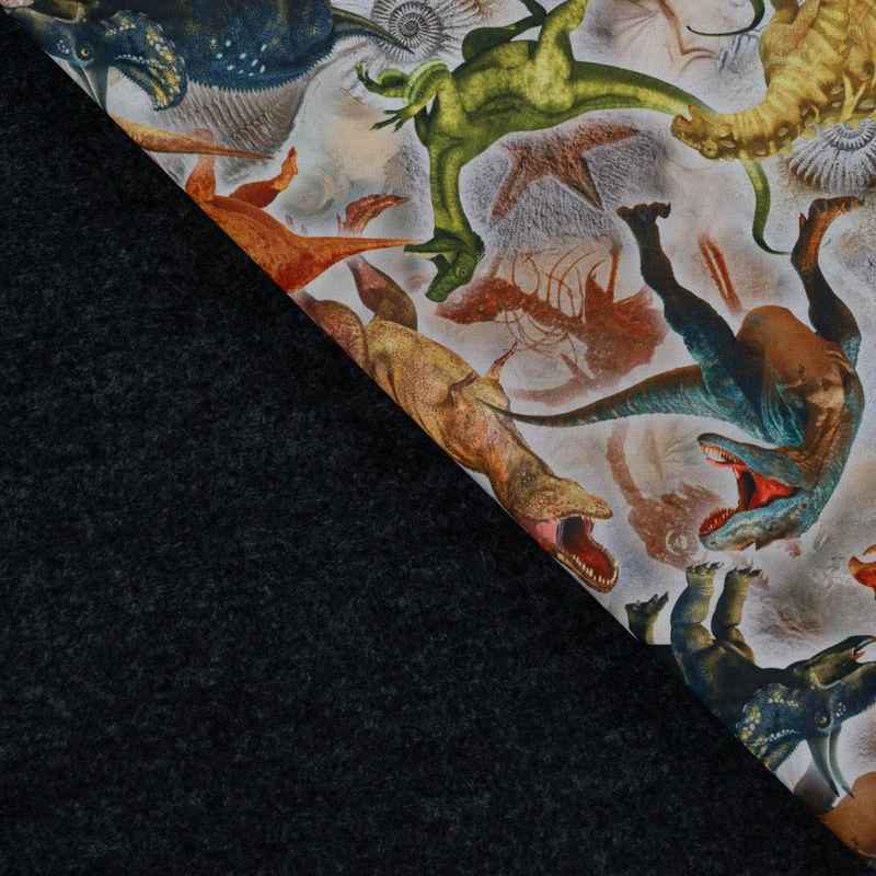 Alpenfleece Digital Urzeit Dinosaurier