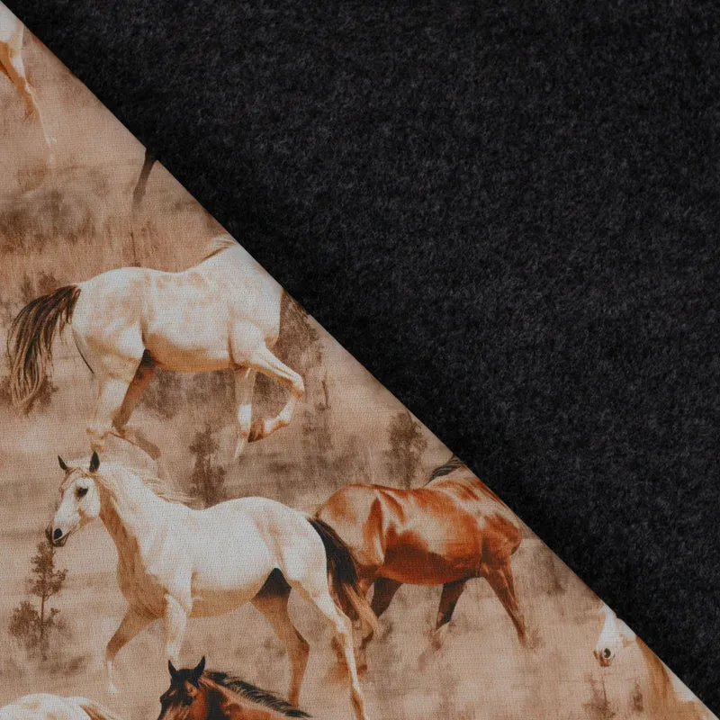 Alpenfleece Digital Running Horses