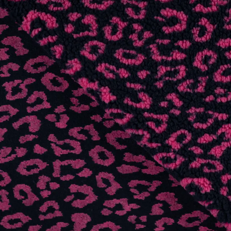 Teddy Stoff Jacquard Colorful Leo