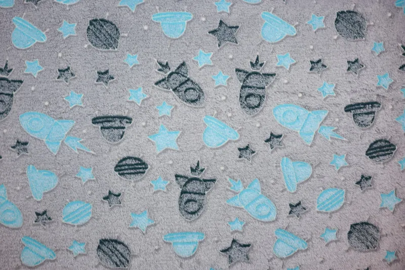 Wellness Fleece Glow in the Dark Raketen