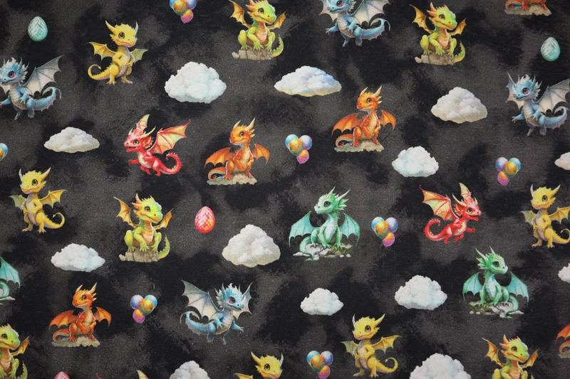 Alpenfleece Digital Dragons