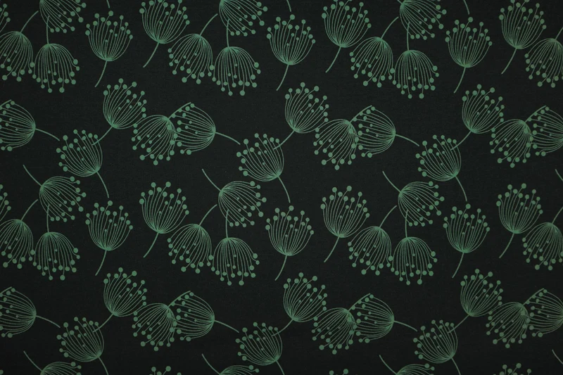 Sweatshirtstoff Green Autumn Fräulein von Julie 4313