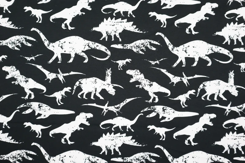French Terry Dinos Premium Collection