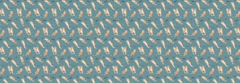 Baumwolljersey Splish Splash by mrs. Mint Design