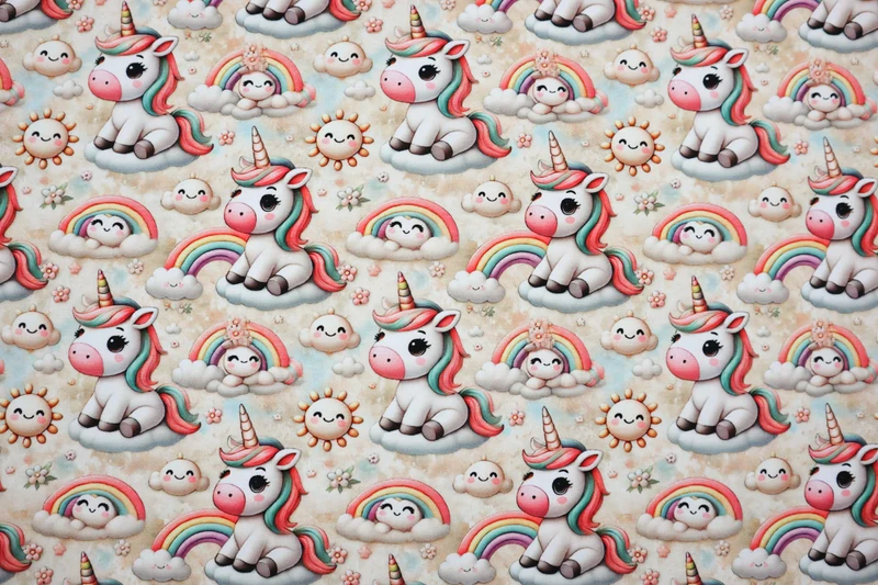 Baumwolljersey Digital My Unicorn