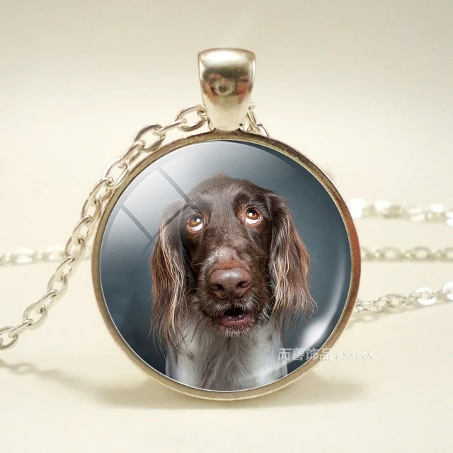 Dog Photo Glass Dome Necklace