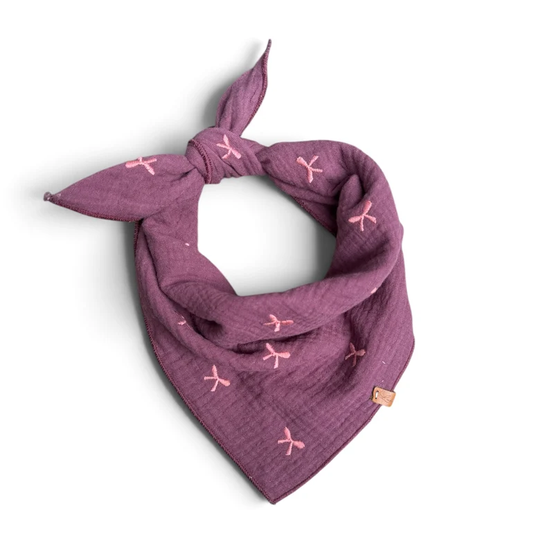 Halstuch "Berry Bow" Musselin