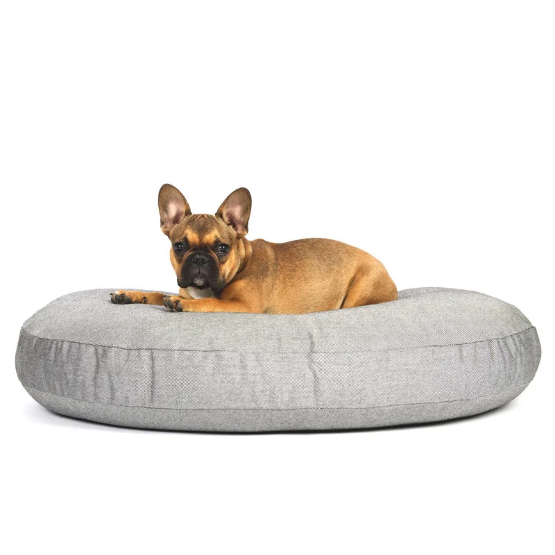 Outdoor Hundekissen Luna Lounge Smooth Black Silk