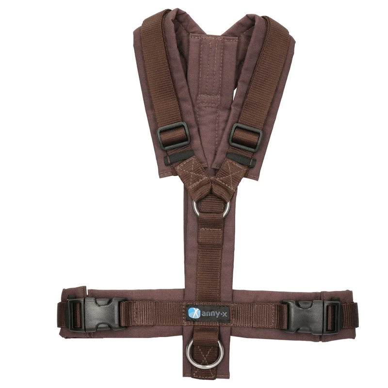 Hundegeschirr FUN Braun/Braun