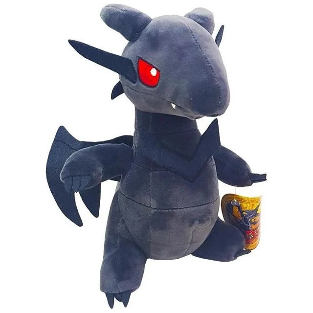 Rocco Giocattoli CP5703 - Yu-GI-Oh! Schwarzer Drache Plüschfigur, 20 cm