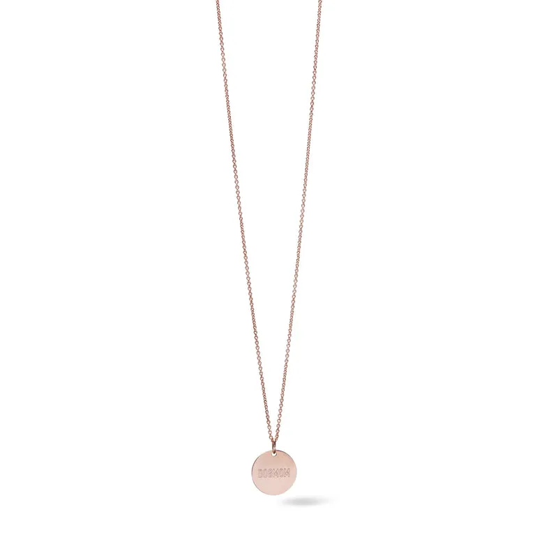 Halskette DOGMOM 925 Silber rosé vergoldet
