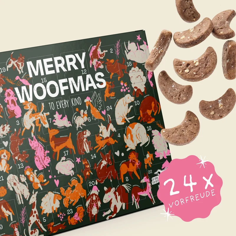 VEGDOG ADVENTSKALENDER 2026 Versand ab 05. Oktober