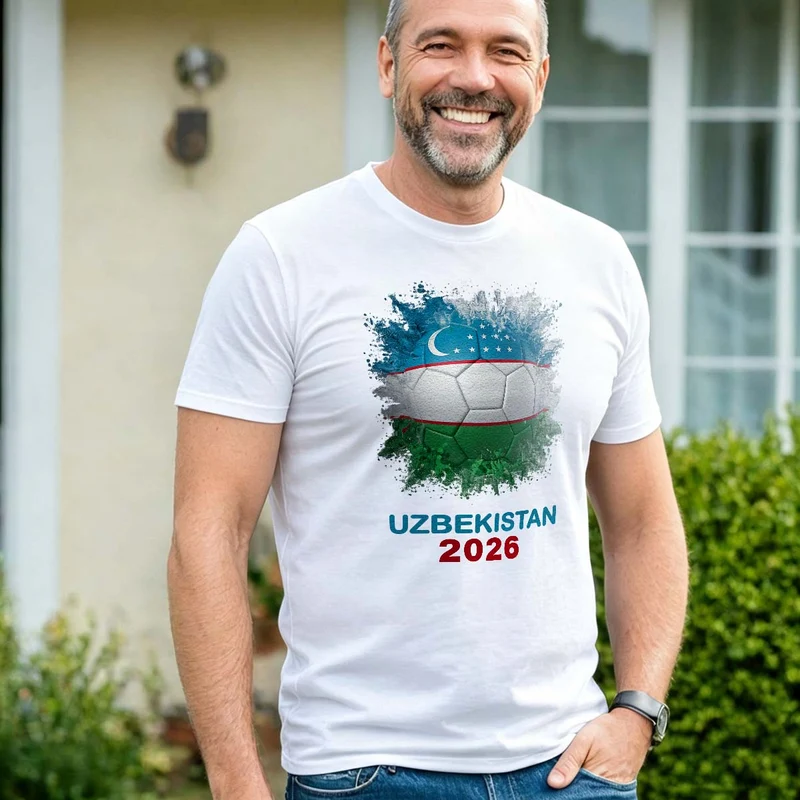 T-Shirt mit Nationalflagge zur Fußball-Weltmeisterschaft 2026 – Global Fans Collection