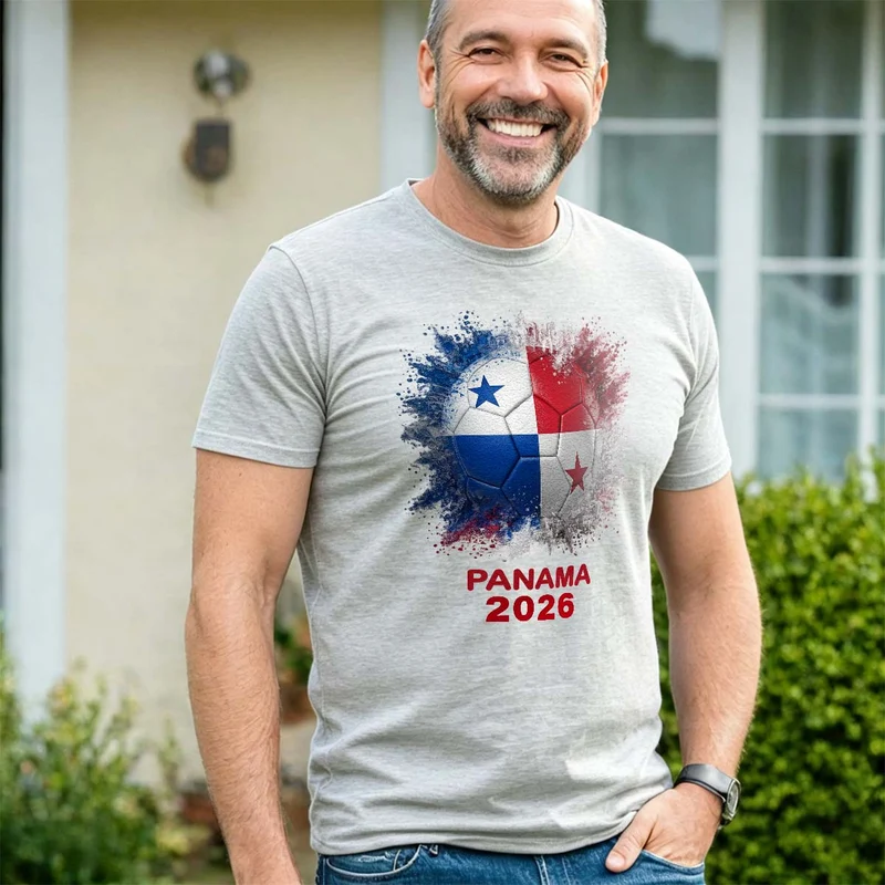 T-Shirt mit Nationalflagge zur Fußball-Weltmeisterschaft 2026 – Global Fans Collection
