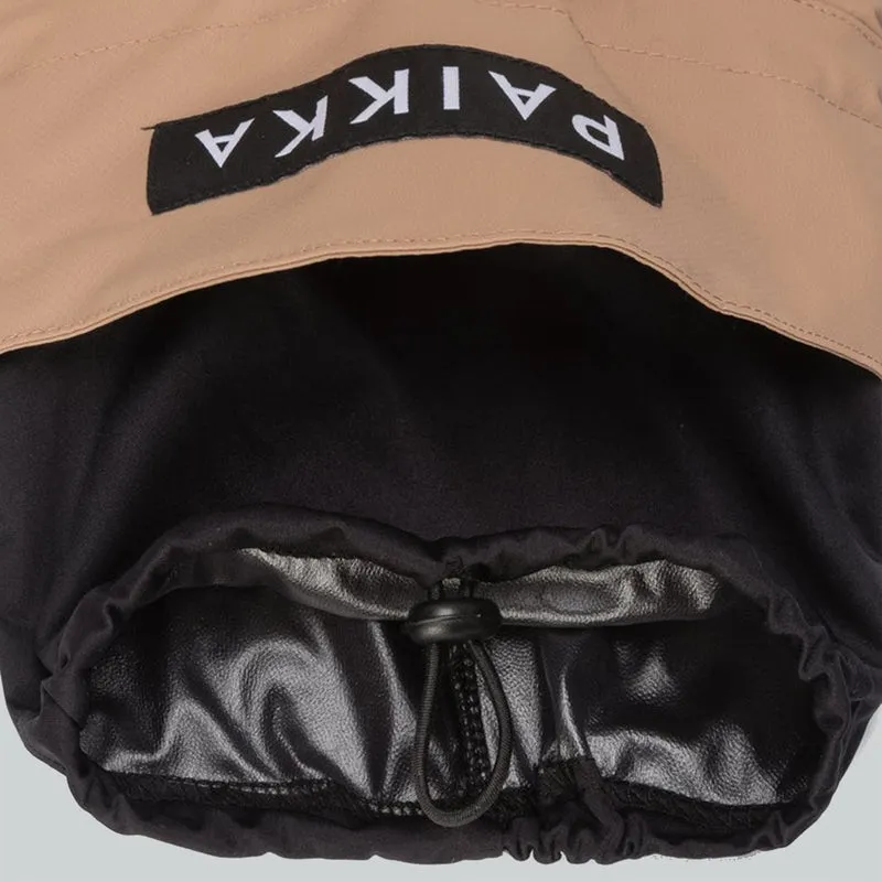 Hundemantel Visibility Raincoat Taupe