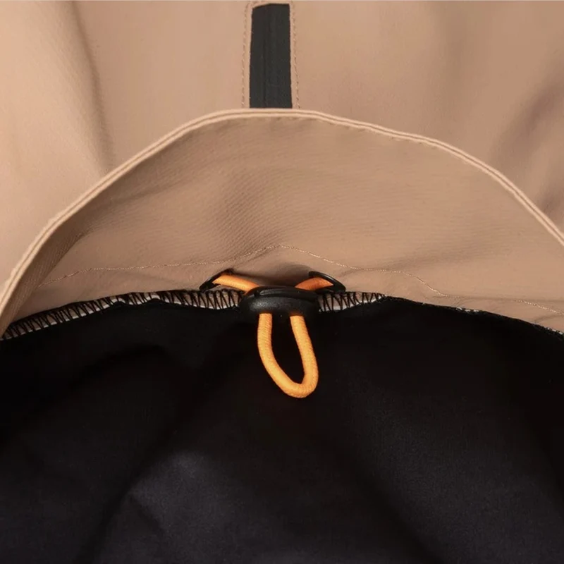 Hundemantel Visibility Raincoat Taupe