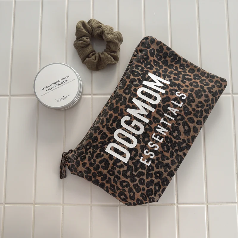 Pouch DOGMOM ESSENTIALS Vintage Leopard