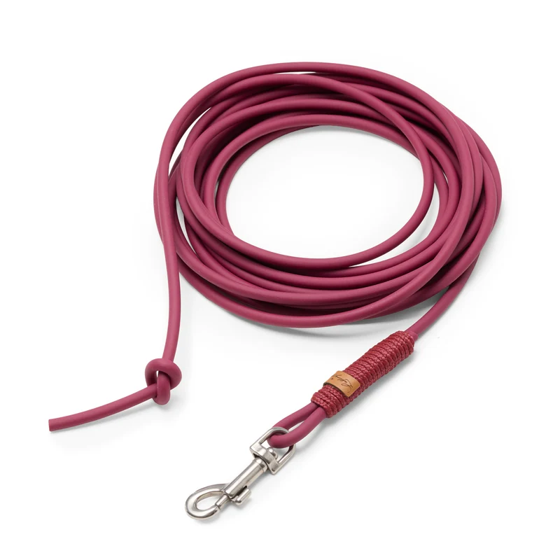 Schleppleine Biothane rund Beere Limited Edition
