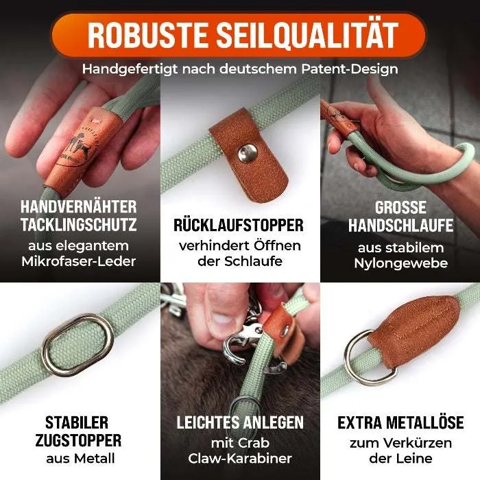 LeichtLaufLeine® Kurzleine und Übungsleine zur besseren Leinenführung