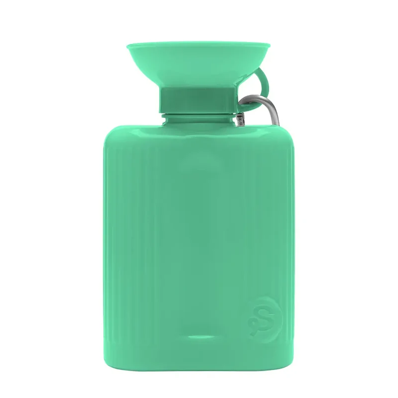 Reiseflasche für Hunde XL 1300ml Grün