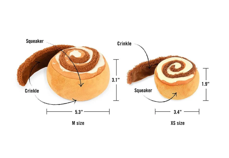 Plüschspielzeug Zimtschnecke Mini