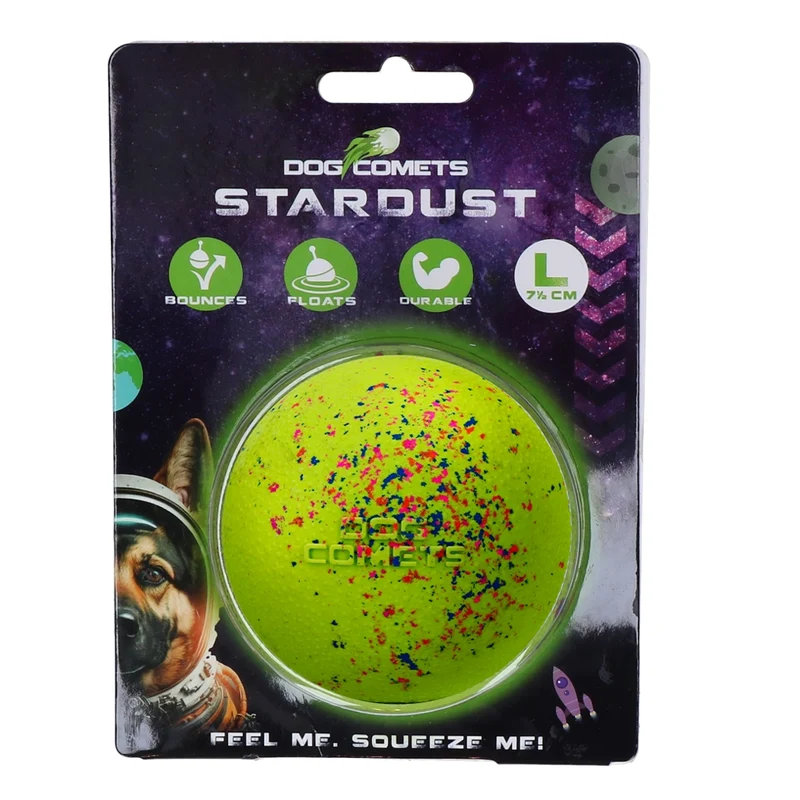 Dog Comets Ball Stardust Grün