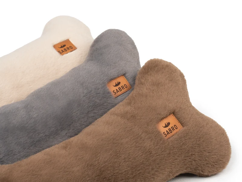 Kissen KUSCHELKNOCHEN Kuschelfell (vegan)