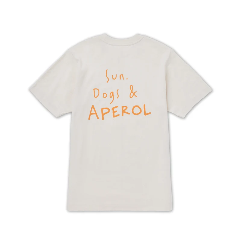 T-Shirt "Sun, Dogs & APEROL" Natural