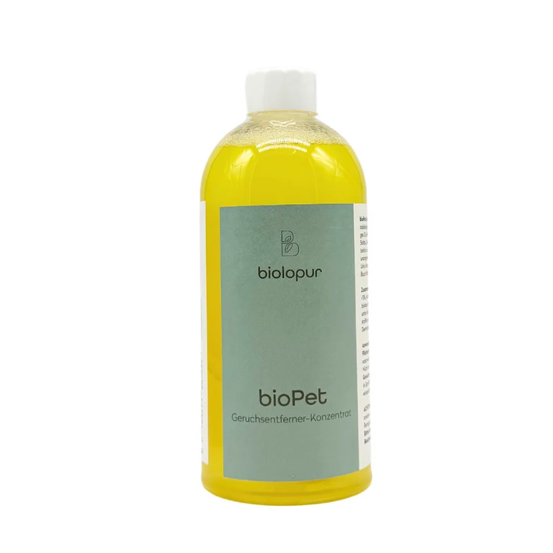 BioPet Geruchsentferner Konzentrat mit Sprühflasche im Set