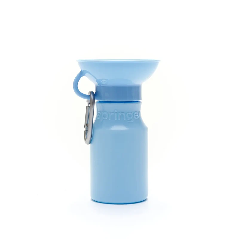 Mini-Reiseflasche für Hunde 440ml Blau