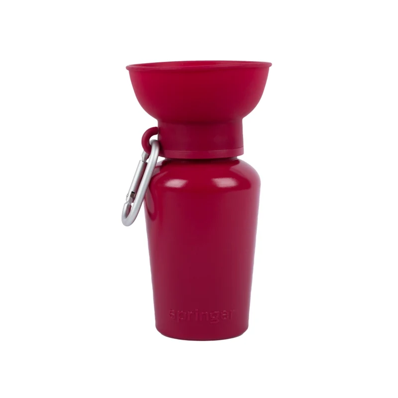Limited Edition Reiseflasche Flip für Hunde 590ml Maulbeere