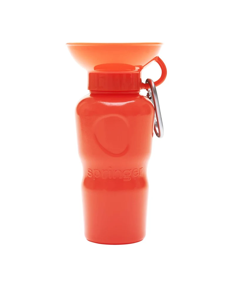 Reiseflasche Klassik für Hunde 650ml Mohnblume