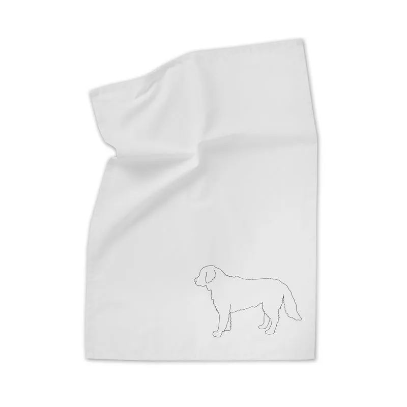 Geschirrhandtuch Golden Retriever, Limitiere Edition