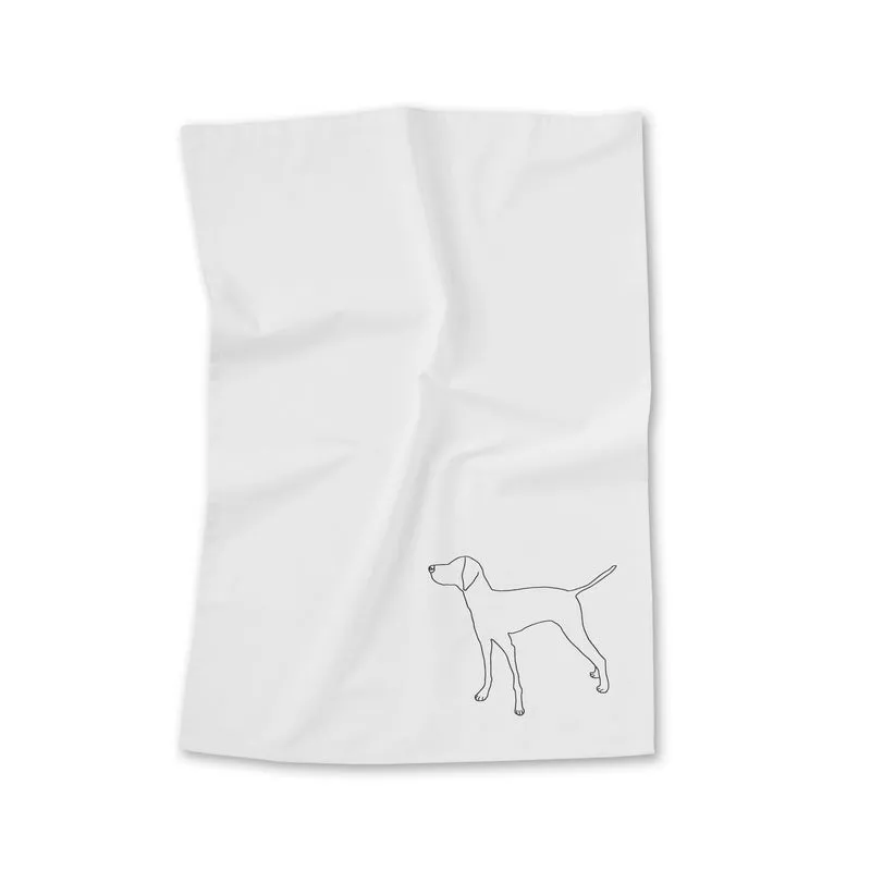Geschirrhandtuch Vizsla, Limitiere Edition