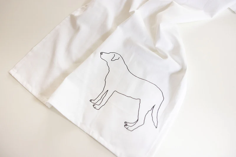 Geschirrhandtuch Labrador, Limitiere Edition