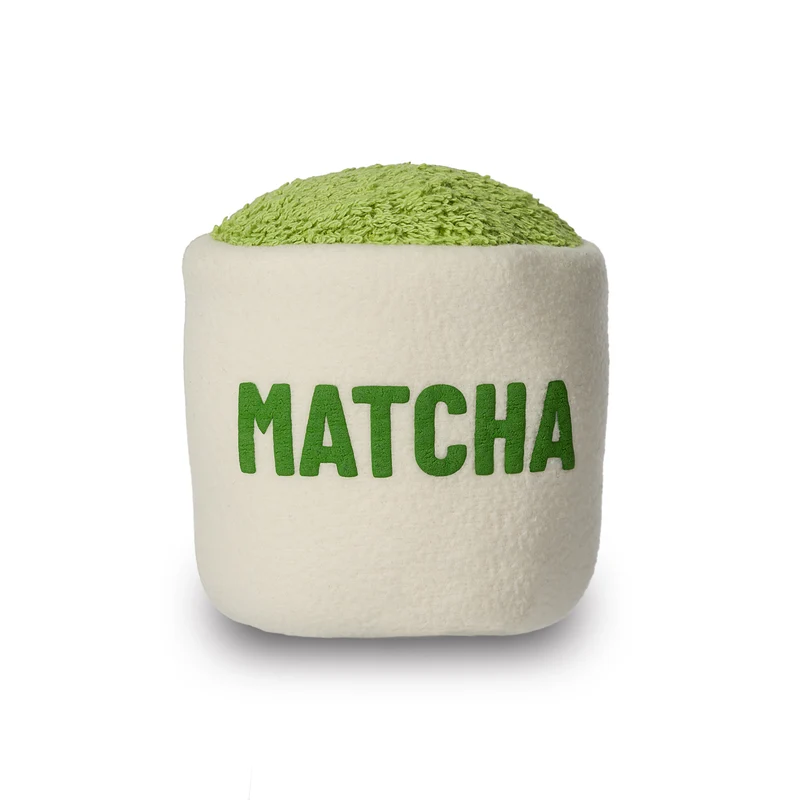 Plüschspielzeug Matcha Tasse - handgefertigt