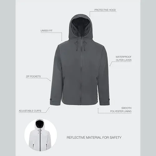 Human Visibility Regenmantel dark (Jacke U)