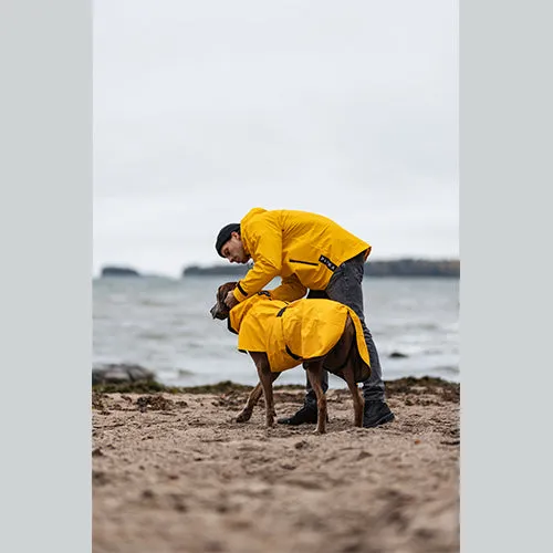 Hundemantel Visibility Raincoat Yellow