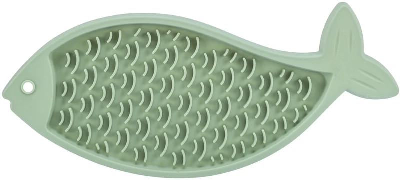 Lick'n'Snack Schleckmatte in Fischform für Katzen