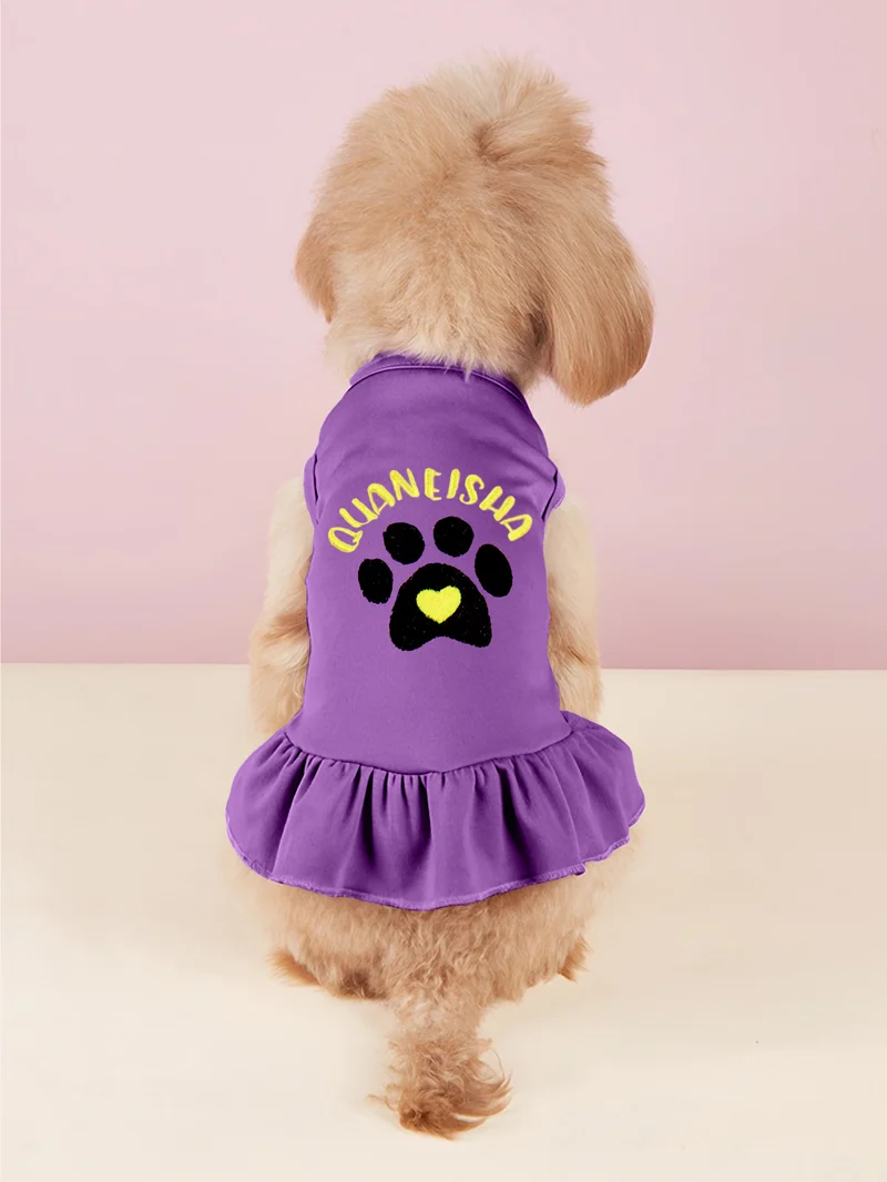 Personalisierte Hunde Kleider