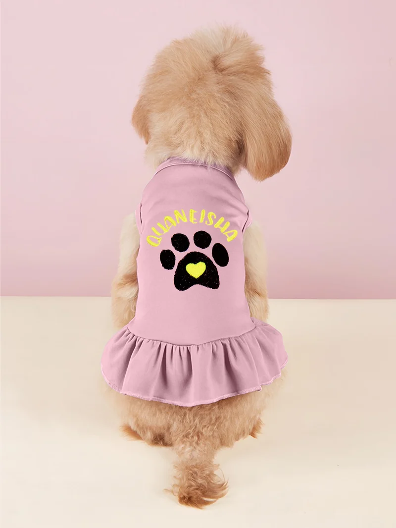 Personalisierte Hunde Kleider