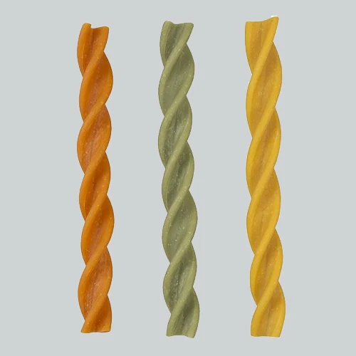 Kauartikel garden bites fruity dental swirls gemischte Farben