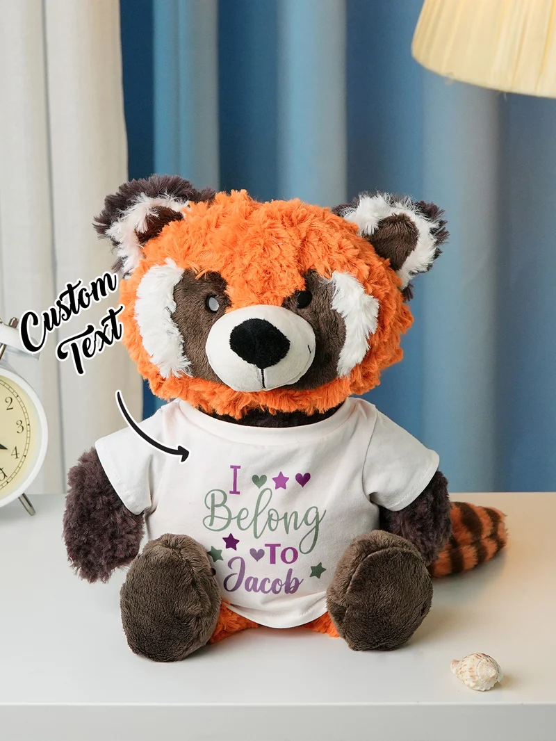Personalisierte Tier Plüsch Kuscheltier Geburt Ankündigung Geschenk für Baby Shower