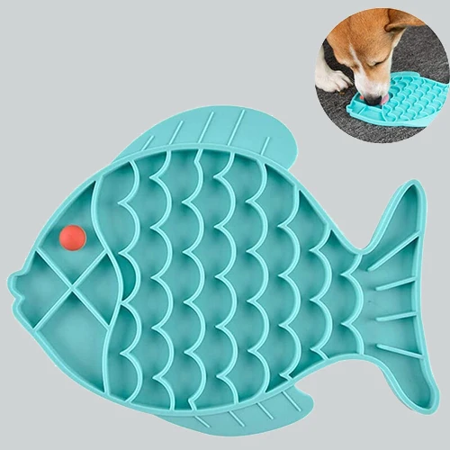 Leckmatte Fisch grün